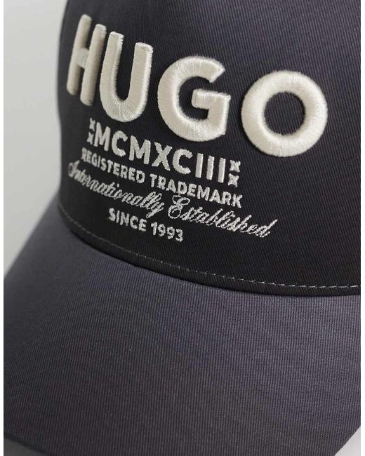 HUGO Blue Logo Baseball Cap for men