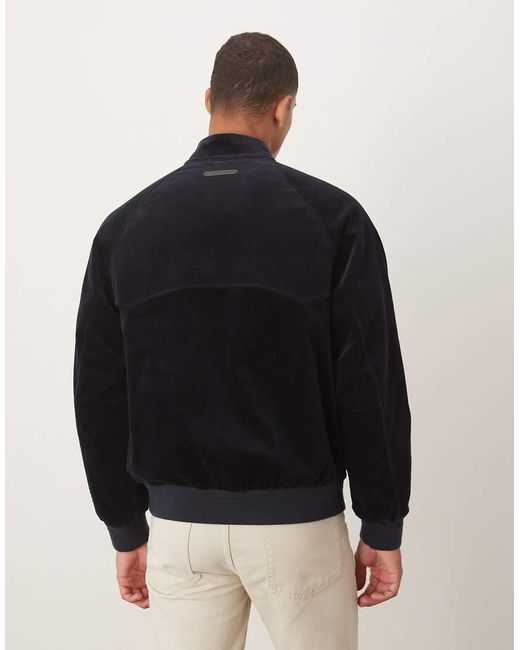 Gant Black Cord Harrington Jacket for men