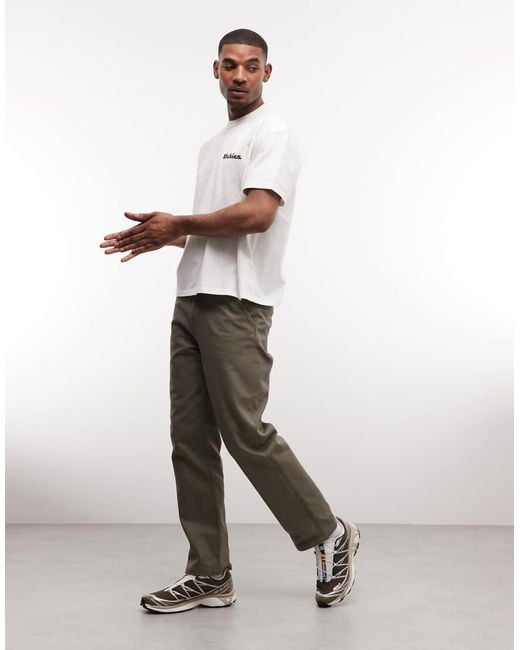 Dickies Slayden in het White voor heren