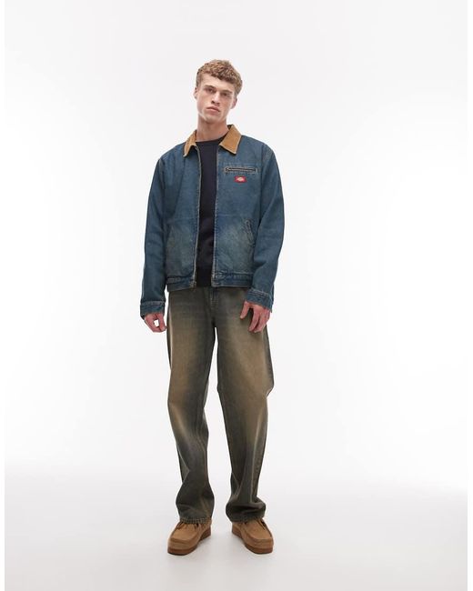 Dickies Blue Denim Painter Jacket for men