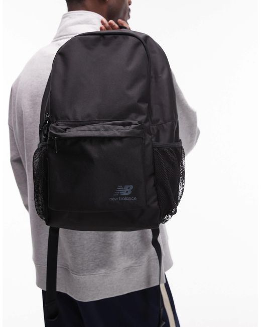 New Balance – backpack mit logo in Black für Herren