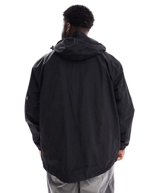 Lyle & Scott Black Plus Zip Through Hooded Jacket for men