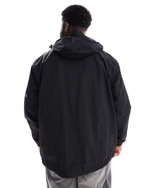 Lyle & Scott Black Plus Zip Through Hooded Jacket for men