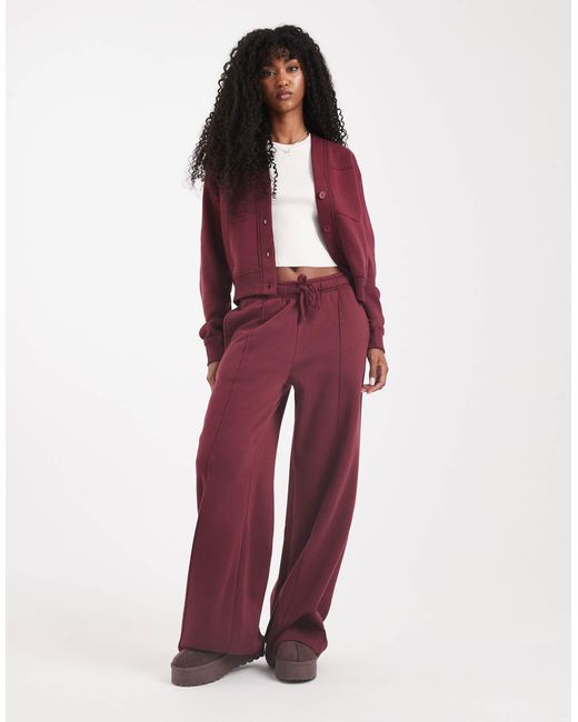 Pantalon Threadbare en coloris Red
