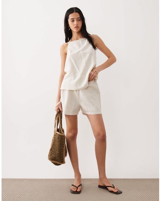esmé studios Natural Beach Shorts
