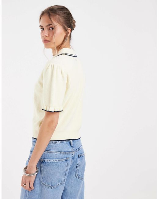 Levi's Natural Superweiches kurzärmeliges poloshirt