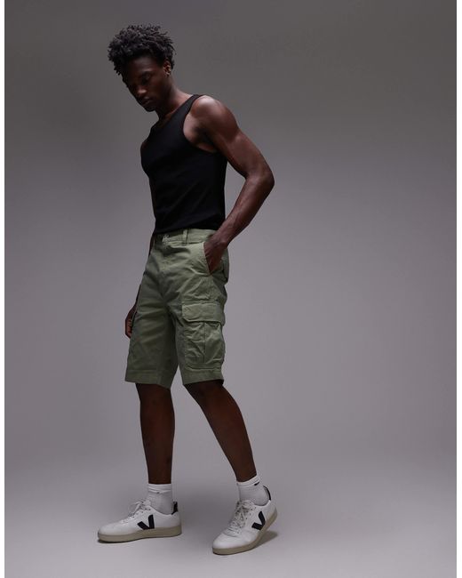 Tommy Hilfiger Gray Otis Regular Cargo Shorts for men