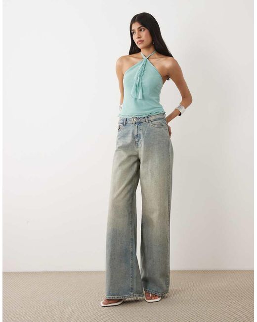Motel Blue Aliriga Halter Top
