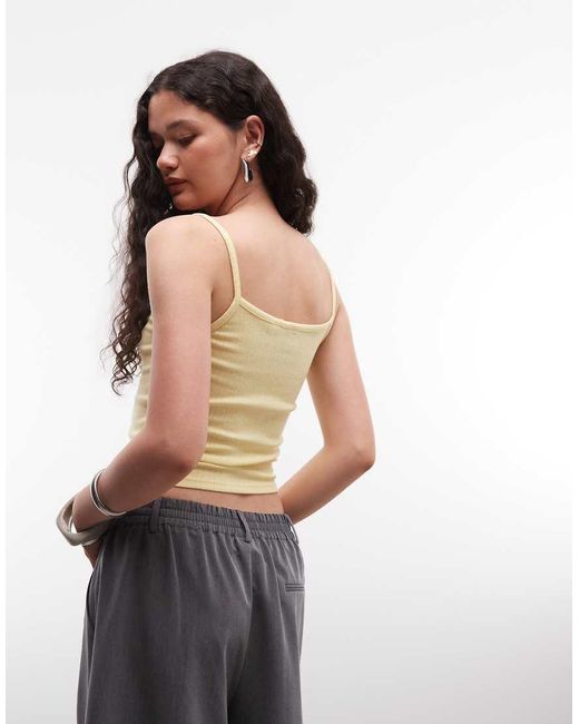 Collusion Natural Pointelle Cami Top