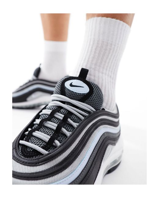Air max 97 baskets et gris bleu Nike pour homme en coloris