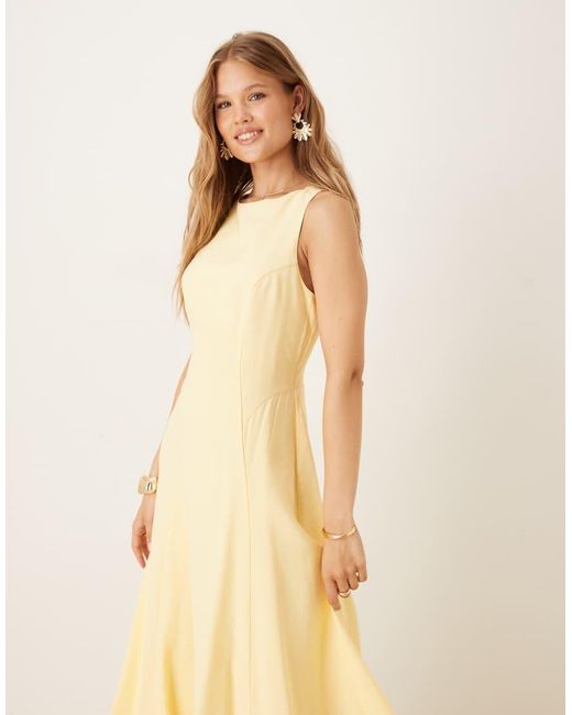 Nobody's Child Natural Reign A-line Midi Dress