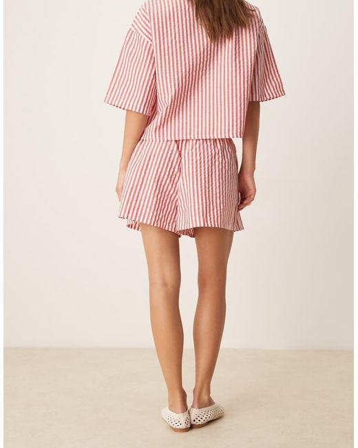 Aray Pink Beach Short Co-ord