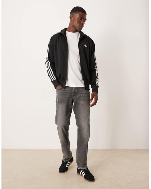 Adidas Originals Black Firebird Track Top for men