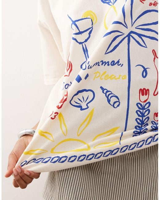 Reclaimed (vintage) Natural – oversize-t-shirt