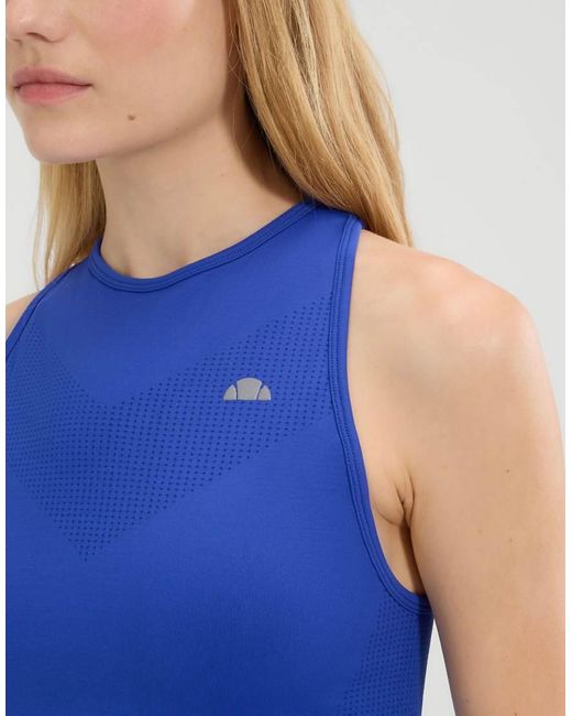 Ellesse Blue Cascades Sports Top