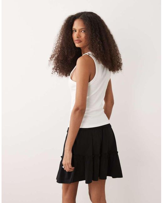 Minigonna Nera di Threadbare in Black