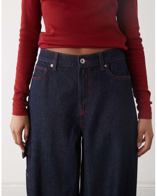 Collusion Blue X011 Carpenter Mid Rise Jean