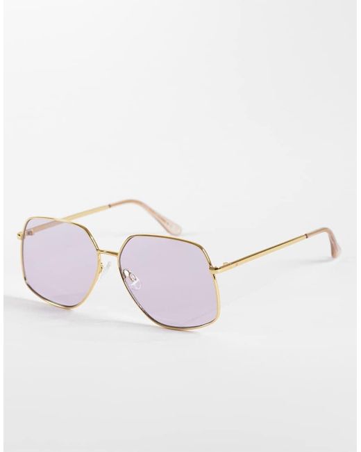 Aire Metallic Altair Angular 70S Aviator Sunglasses