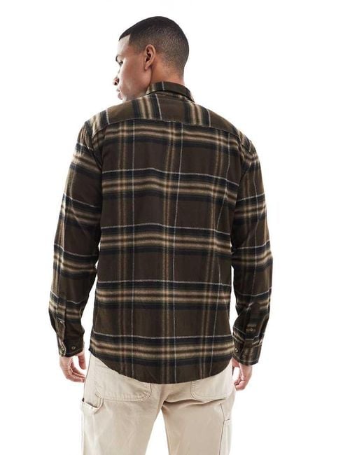 Camicia A Quadri di Jack & Jones in Black da Uomo