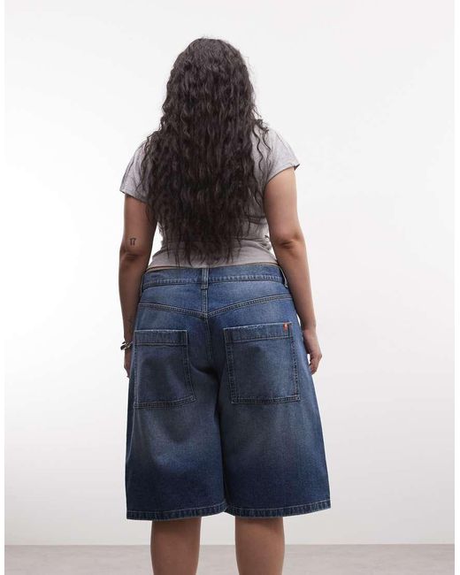Collusion Blue Plus Skate Jort