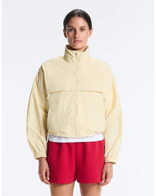 Oysho Red Waterrepellent Track Jacket