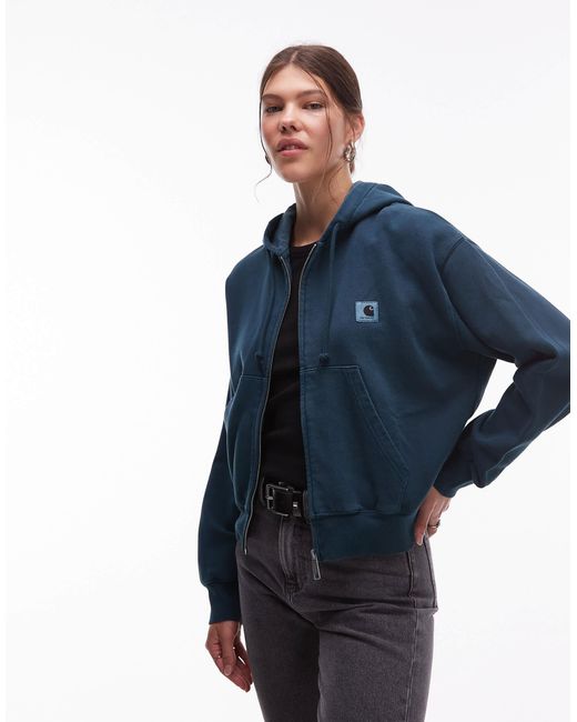 Carhartt Blue – nelson – kapuzenpullover