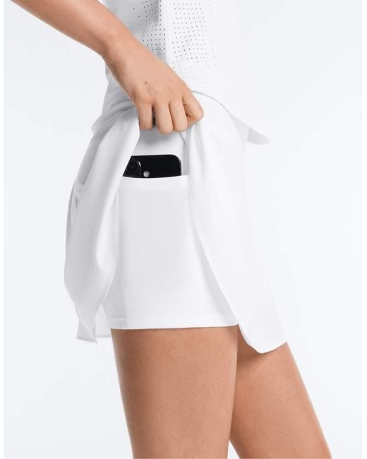 Oysho White Compressive Skirt