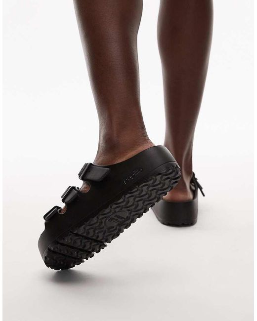 Birkenstock Brown Florida Flex Platform Eva Sandals