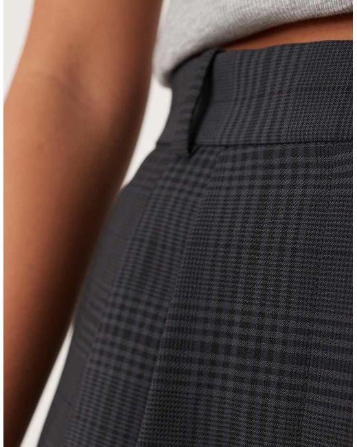 Abercrombie & Fitch Black Ultra High Rise Sloane Wide Leg Trousers