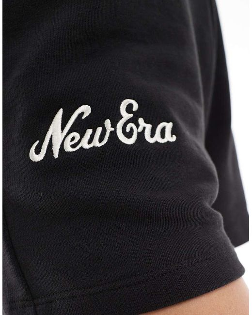KTZ Sweatshort Met Slogan-Logo in het Black