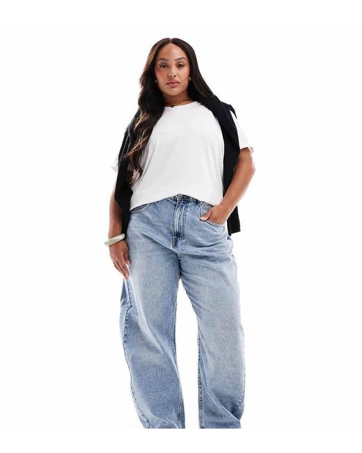 ASOS Asos Design Curve in het Blue