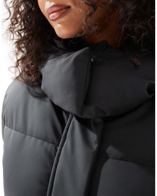 Vero Moda Black Short Coated Padded Jacket