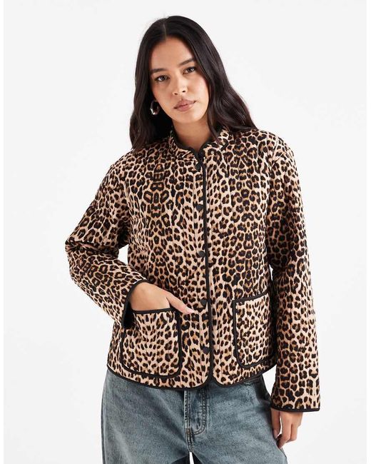 Vero Moda Multicolor Quilted Jacket