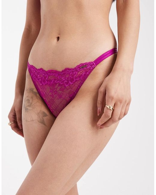 DORINA Pink Origins Lace String Thong
