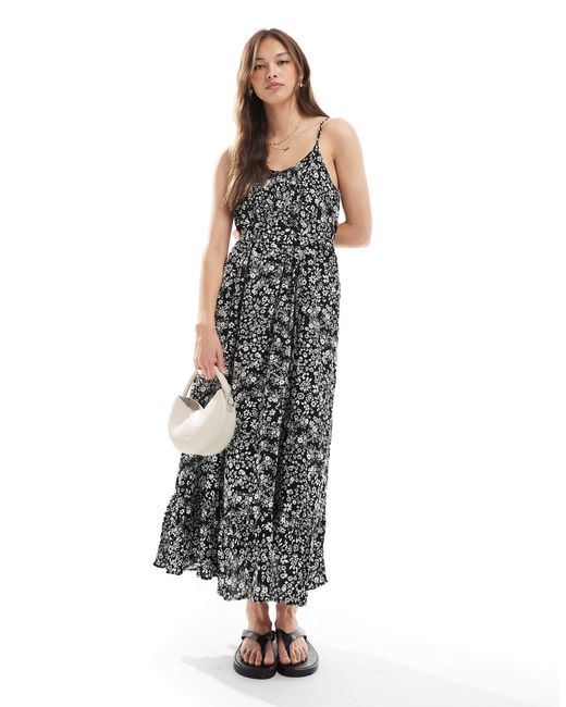 Vero Moda White – easy – knöchellanges trägerkleid