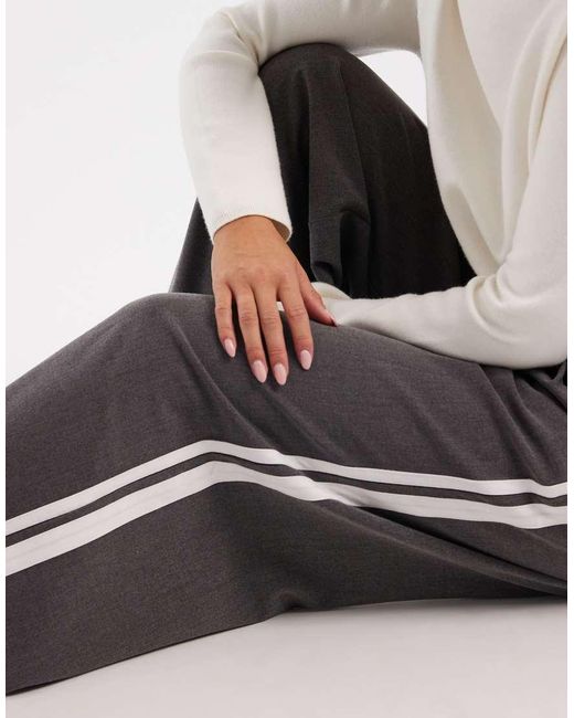 Cotton On White Luis Pull On Suiting Pant