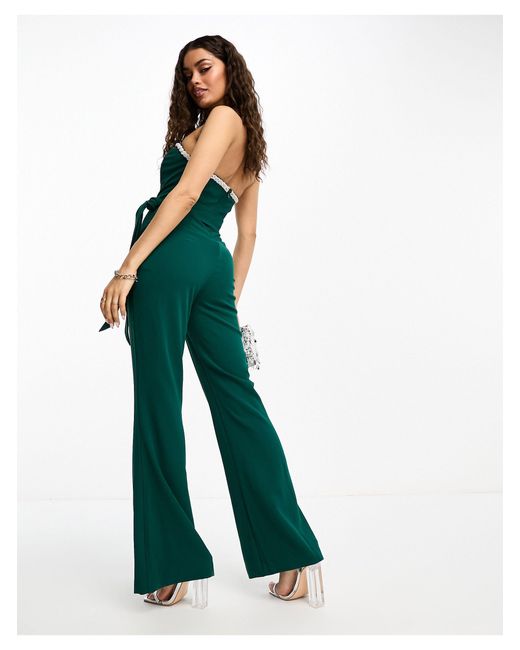 Shop Forever New Women's White Jumpsuits up to 50% Off | DealDoodle