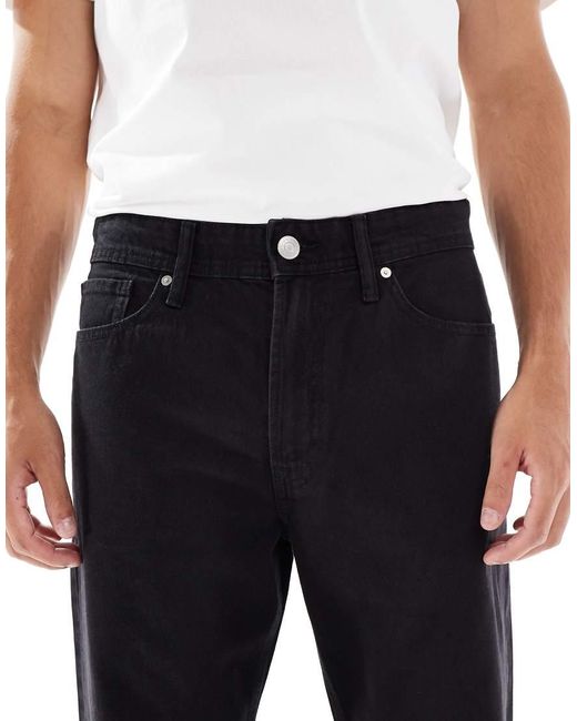 JJ Rebel Black Phil Baggy Fit Jeans for men