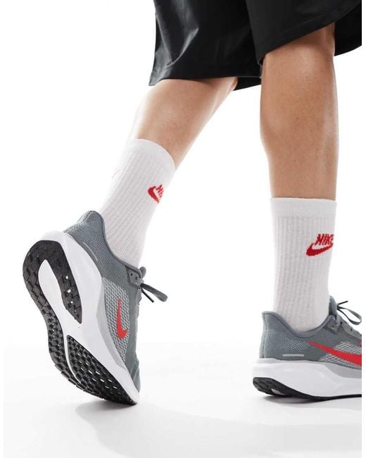 Nike Gray Air Zoom Pegasus 41 Trainers for men