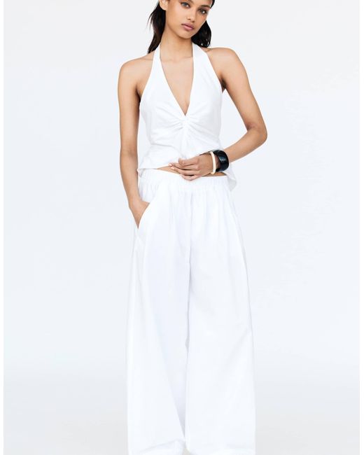 Pull&Bear White – hose
