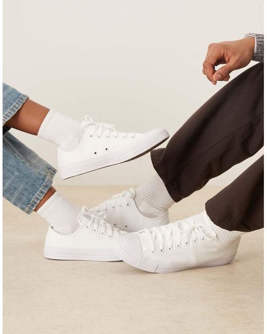 Converse Blue Chuck Taylor All Star Ox Trainers