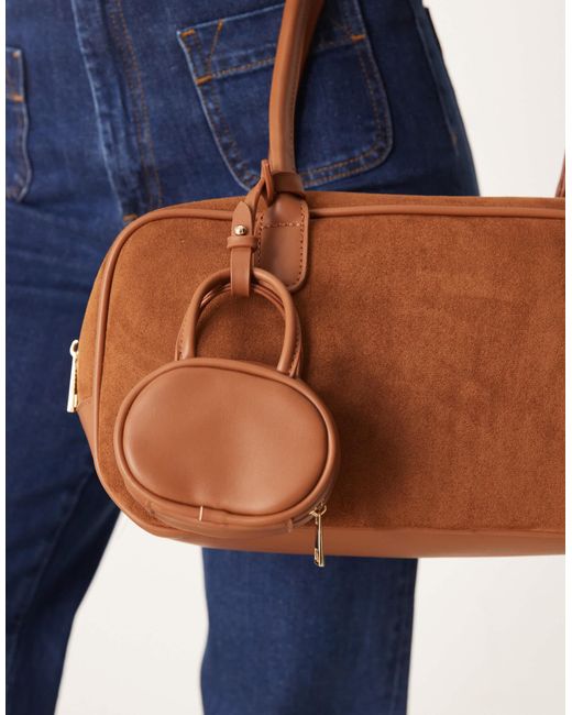 ASOS Blue – großer bowler-tote