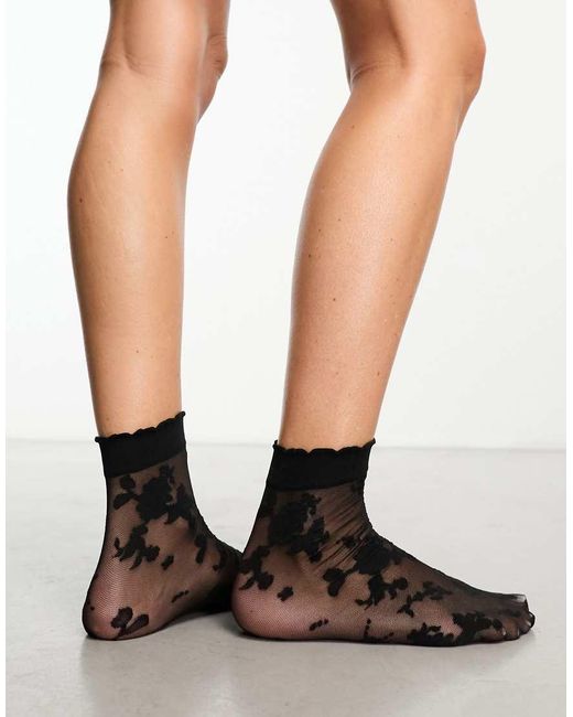 ASOS Natural Lace Sock
