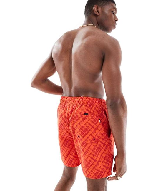DKNY Red Turks Swimshorts for men
