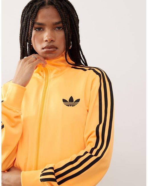 Adidas Originals Yellow Firebird Loose Track Top