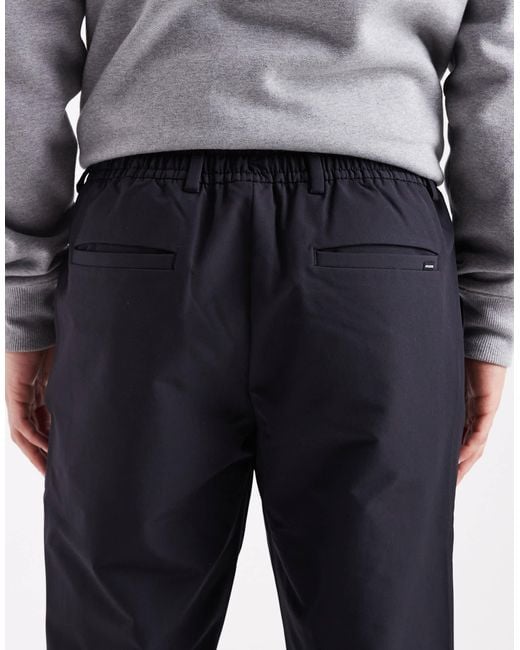 Jack & Jones Gray Drawstring Trousers for men