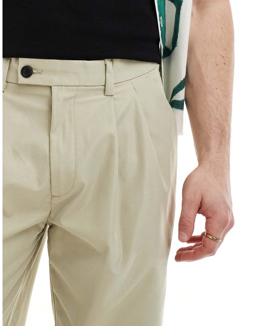 Jack & Jones – bill – hose in Natural für Herren