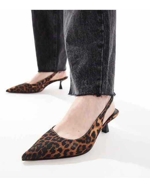 Asos Design Wide Fit Asos Design in het Brown