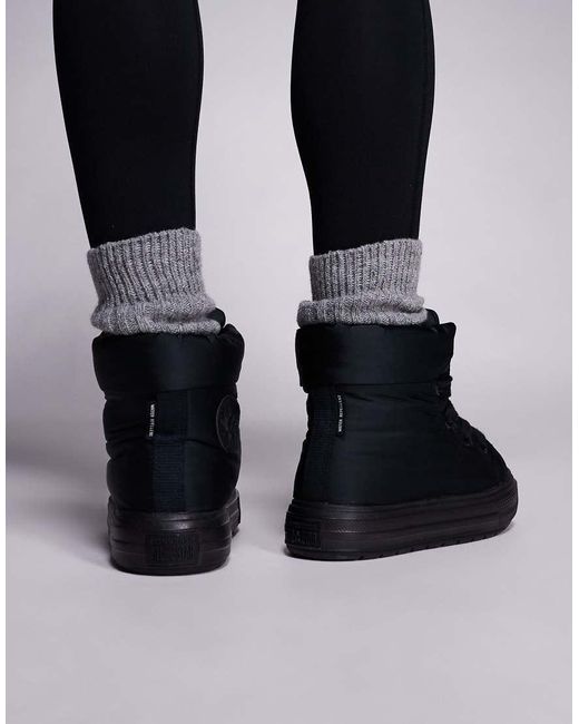 Converse Black Chuck Taylor All Star Elements Boots