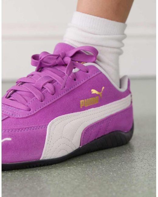 Zapatillas De Deporte Moradas Speedcat Og De -Morado PUMA de color Gray